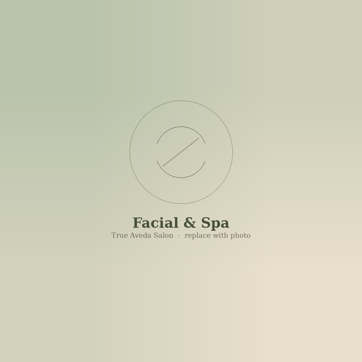 Relaxing Aveda botanical facial